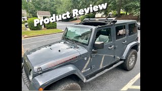 In Hand Review of Bestop 5245035 Sunrider for Hardtop for 2007-2018 Wrangler JK 2-Door \u0026 Unlimited