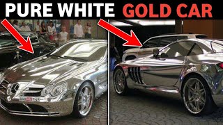 Pure white gold car of price - $ 2.5 Million | billionaire in Abu Dhabi | #shorts | A-Z Facts