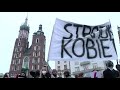 poles protest abortion ban