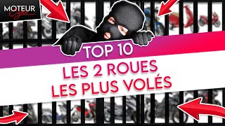 🚔 Les motos et les scooters les plus volés de France !  🚨 Top 10 - Moteur Cycle