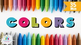 🌈 35 Minutes of Fun Colorful Songs for Kids | Learn Colors, ABCs, Numbers \u0026 More! 🎵