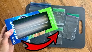 Do you know *THIS* ziplock BAG TRICK? 😱 (you should!)