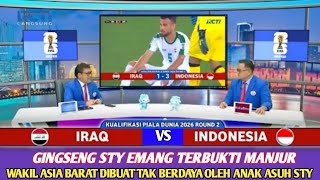 🔴LIVE SEDANG BERLANGSUNG !!! INDONESIA VS IRAK-KUALIFIKASI PIALA DUNIA 2026-ZONA ASIA