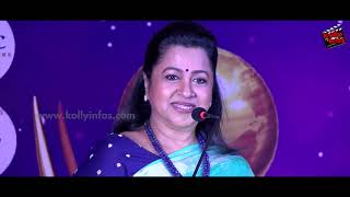 Radhika Sarathkumar Speech at The Women's Empowerment Awards 2018