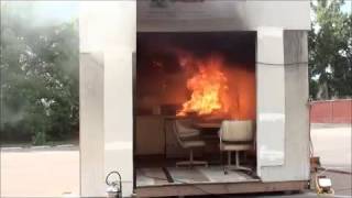 Unattended Cooking Oil Fire 1 min