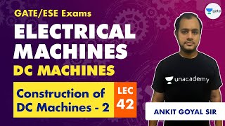 Electrical Machines | Lec 42 | Construction of DC Machines - 2 | GATE/ESE Electrical Engineering