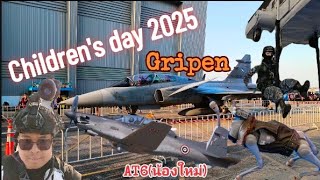 Children's day 2025 กองบิน 601 ดอนเมือง ปีนี้ F-16, Gripen,และน้องใหม่ A T-6 เดือดจัด ปลัดบอก