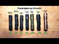 best aa 14500 edc flashlight comparison review 🔦 reylight vs lumintop vs thrunite vs drop vs wuben