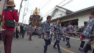 13台揃い曳き　東薫酒造前　南横宿の山車　佐原の大祭　秋祭り2018　中日　00079