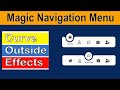 User Experience Design | Magic Navigation Menu Indicator using Html CSS & JavaScript