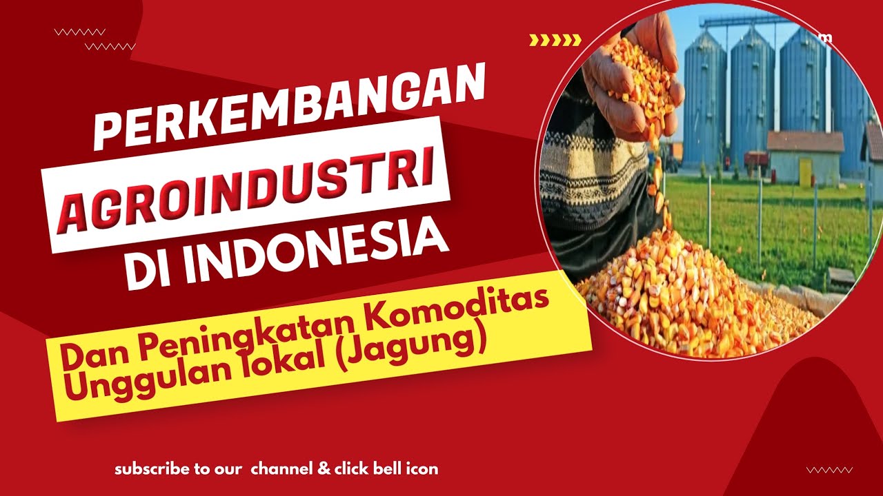 PERKEMBANGAN AGROINDISTRI DI INDONESIA DAN PENINGKATAN KOMODITAS LOKAL ...