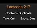 Contains Duplicate - Leetcode 217 - Python