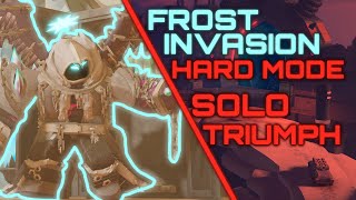 Frost Invasion HARD MODE SOLO TRIUMPH | Tower Defense Simulator | Roblox