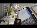 UNI VLOG 🖇️ a productive study vlog, waking up at 5 am, lots of note-taking, study with me