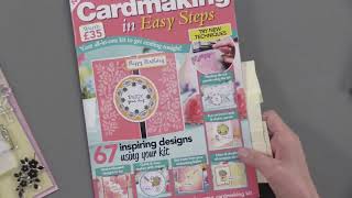 Card Making in Easy Steps Magazine & Kit #1