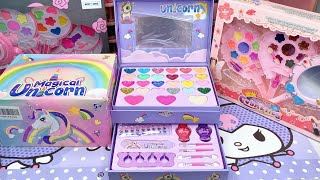 [ASMR] 10 Minutes Satisfying With Unboxing Purple Unicorn Cosmetics. Makeup Unboxing