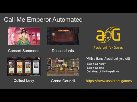 Call Me Emperor Assistant for Games – Bot not a hack, cheat or mod