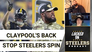 Chase Claypool Returns / Stopping Media Spin on Pittsburgh Steelers, Mike Tomlin / James Pierre Hype