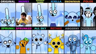 EVERY Monster From Incredibox COOL AS ICE! All Mod/Versions Comparison