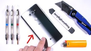 LG V30 Durability Test! - Scratch, BURN, and BEND tested!