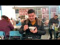 uzbek street food big dish market in tashkent chorsu bazar