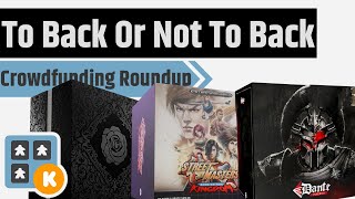 To Back Or Not To Back - Dante's Inferno, Street Masters, Vampire The Masquerade \u0026 More!!!