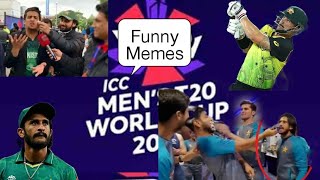 Pakistan Vs Australia Funny Memes, Funny reaction, Videos, T20 World Cup 2021 Funny memes & moments