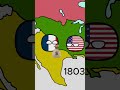 history of usa on map countryballs