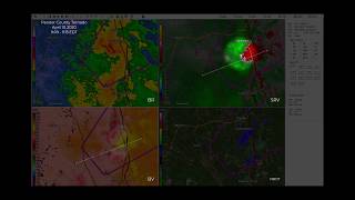 Radar of Pender County QLCS Tornado(s)? April13, 2020