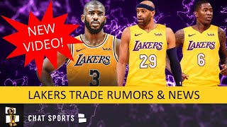 Lakers Trade Rumors Feat. Vince Carter & Chris Paul + Lakers News On LeBron James & Luke Walton