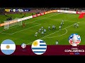 ARGENTINA vs URUGUAY - FINAL COPA AMÉRICA 2024 | MESSI vs NUNEZ | REALISTIC PES GAMEPLAY