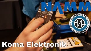 NAMM 2018: Koma Elektronik FieldKit FX and Strom Mobile Power