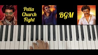 Petta Church Fight BGM | Rajinikanth|Anirudh Ravichander