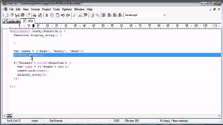 jQuery Tutorial 93 each
