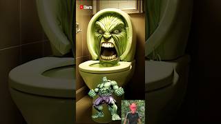 toilet avengers and dc #marvel #avengers #spiderman #hulk #batman #superman #shorts #shortvideo