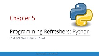 Programming (Python) - The Indentation Error (Python3)