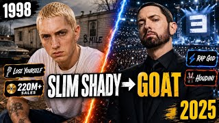Eminem Evolution: Slim Shady to Rap God! (1998-2025)