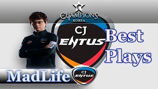 CJ Entus MadLife || Best Plays 2015 LCK Spring