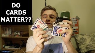 Do the cards MATTER? (the UGLY TRUTH - Bad vs Good Cards)