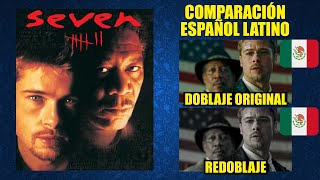 Seven: Los 7 Pecados Capitales [1995] Comparación del Doblaje Latino Original y Redoblaje | Esp Lat