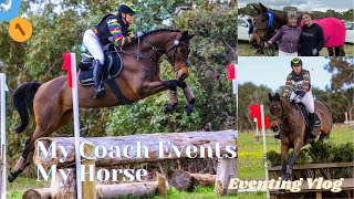 MY COACH EVENTS MY HORSE | Cruise WINS his first EvA95 | Natalie Stephen Eventing