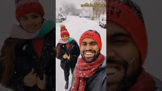 Lille snow കിടിലൻ മഞ്ഞ് 😍😍😍 #lille_snow #lille #france #malayalam