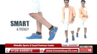 Homeshop18.com - Globalite Sports \u0026 Casual Footwear Combo