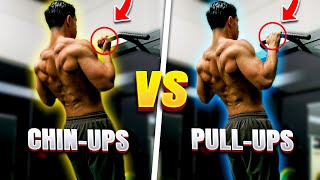 Chin Ups VS Pull Ups (Different Muscles & Benefits)