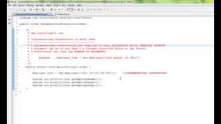 TAMIL PARAMETERIZED CONSTRUCTOR JAVA DEMO