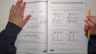 Eureka Math Grade 1 Module 4 Lesson 18 Homework | #mathwithaubrey #answers