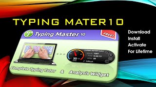 Typing master 10 Download Install Activate for Lifetime