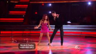 Nicole Polizzi (Snooki) and Sasha Farber - Cha Cha Cha - Week 1