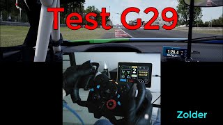 ACC - Test volante G29 + Zolder + Setup + FF