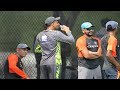 Watch: Moment of solidarity as Dhoni & Shoaib Malik meet each other during training in Dubai